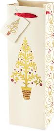 Golden Tree Wine Bag