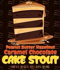Peanut Butter Hazelnut Caramel Chocolate Cake Stout