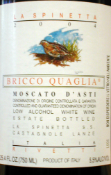 Moscato D'Asti Bricco Quaglia