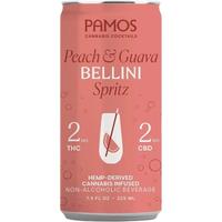 Cannabis Cocktails Tropical Peach & Guava Bellini