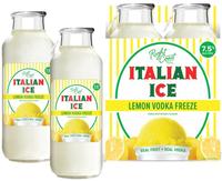 Italian Ice Lemon Vodka Freeze