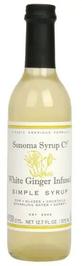 White Ginger Infused Simple Syrup (12.7oz)