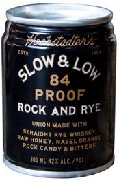 Slow & Low Rock & Rye Straight Rye Whiskey