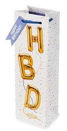 HBD Balloon Single-bottle Birthday Wine Bag